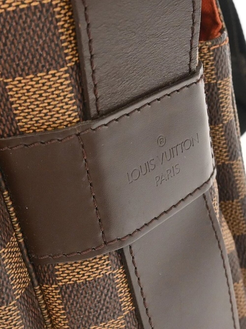 LOUIS VUITTON DAMIER NAVIGLIO SHOULDER BAG - Picture 12 of 14
